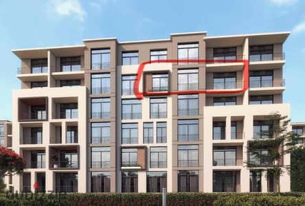 Elan Phase Saray Compound, Apartment 113 meters, Fourth floor, Advance of 2 million 175 thousand EGP