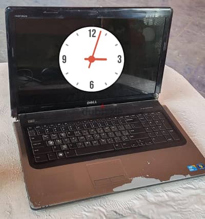 Dell Inspiron 15" Intel core i5   لابتوب للبيع قطع غيار دون هارد