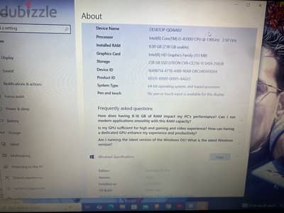 lap top hp elite book g850