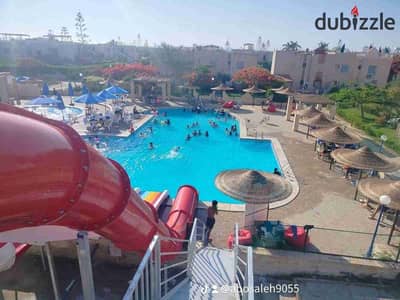 Apartment on the ground floor for rent in Al-Shorouk Beach Village, Kilometer 41