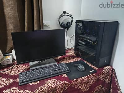جهاز كمبيوتر جيمينج استعمال خفيف وحالته زي الجديد