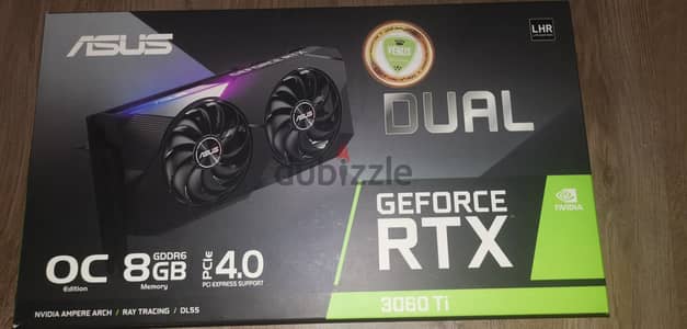 ASUS Dual GeForce RTX™ 3060 Ti OC Edition 8GB GDDR6