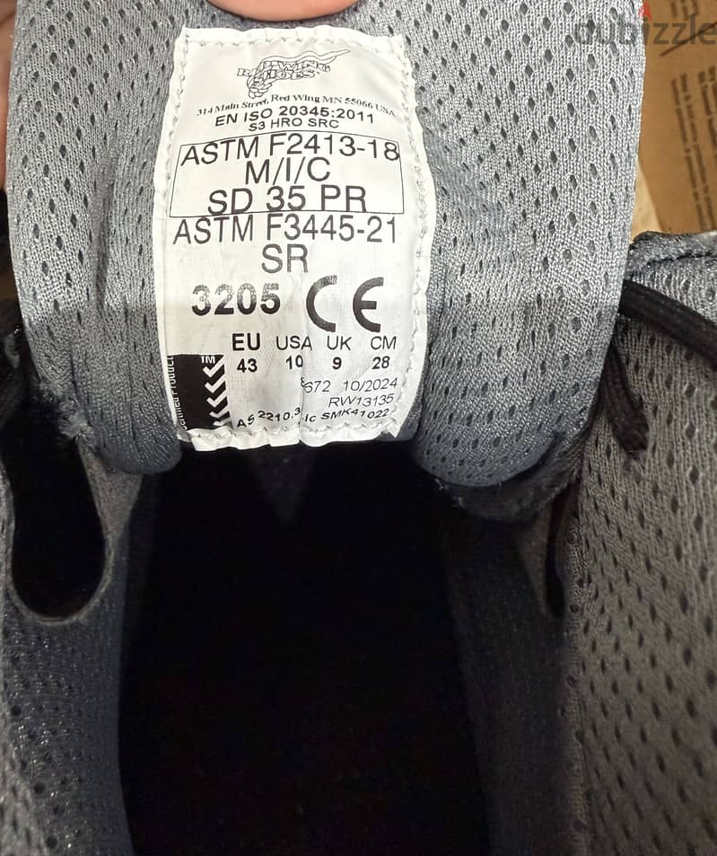 Red wing Safety Shoes 3