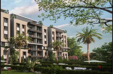 Apartment for sale with an area of 139 meters, with the lowest down payment and the longest installment period, in FLW Compound directly on Al-Wahat Road, in the most prime location in October Gardens.