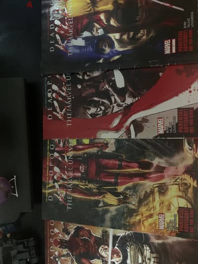 Deadpool kills the marvel universe all 4 comics