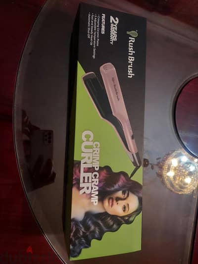 Crimp cramp curler Rush Brush