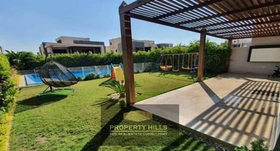 Huge villa 850 sqm immediately from the owner with a swimming pool fully finished in the heart of Sheikh Zayed next to Royal Meadows and Al-Rabwa