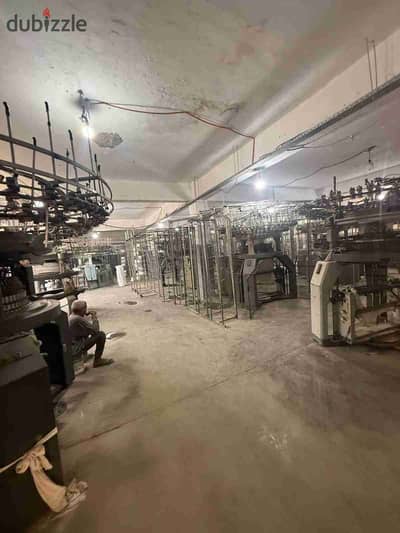 للايجار مصنع ١٢٠٠م نشاط نسيج داخل العاشر
