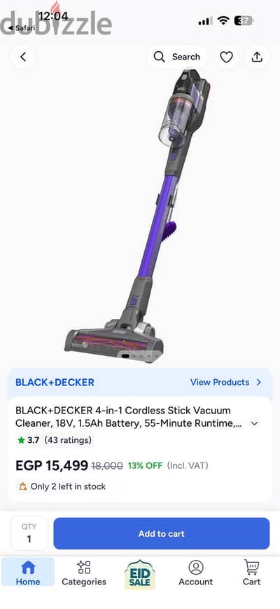 Black and decker cordless vacum