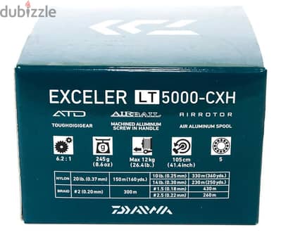 ماكينة صيد دايوا اكسيلير LT 5000 Daiwa Exceler CXH