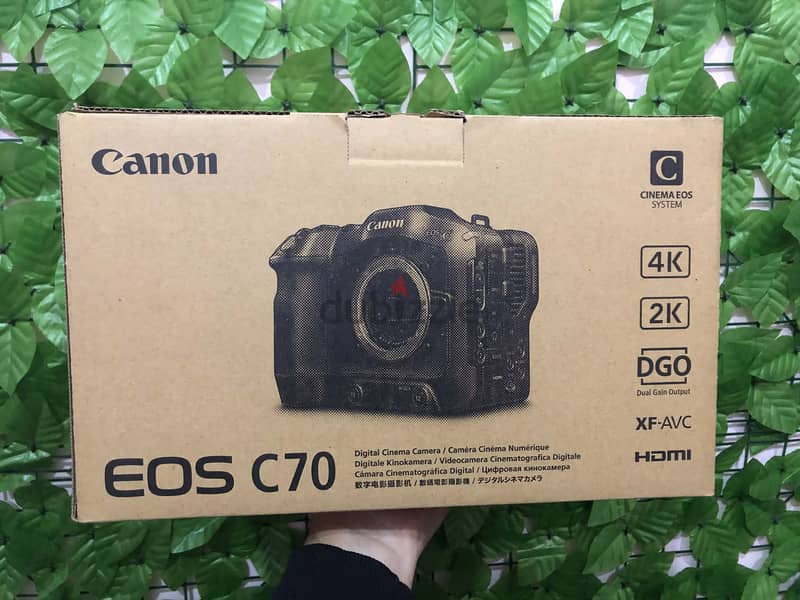 Canon EOS C70 Cinema Camera 1