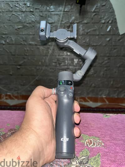 مثبت موبايل DJI Osmo Mobile 7P – جيمبل ذكي لتصوير احترافي بالهاتف