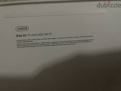 Ipad air 11-inch (m2) 256 gb wi-fi