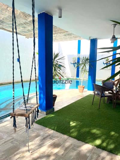Villa Greek for rent in bianki فيلا اليوناني للايجار اليومي بيانكي