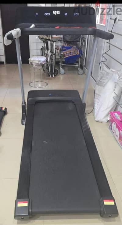 City Star Fitness Folding Treadmill with 2 HP Motor 3810Black - Black