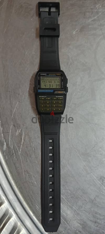 Casio watch, calculator, and telephone directory