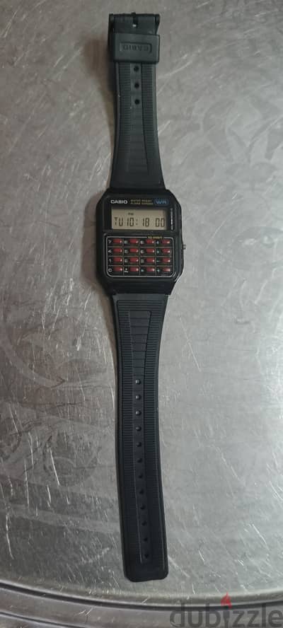 Casio calculator watch