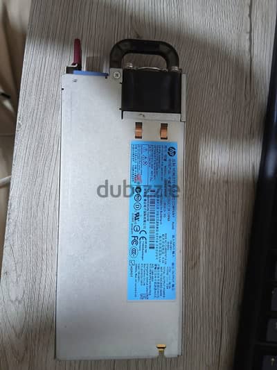 عدد 2 باور سبلاي سيرفر أوريجينال HP 460W بحالة ممتازة للبيع