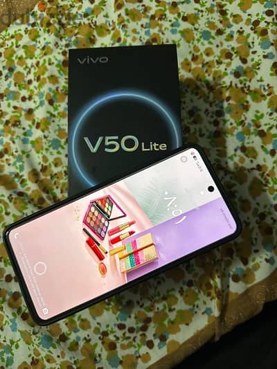 فيفو v50 لايت 256 رامه ١٢ معا حاجتو كلها استخدام شهر