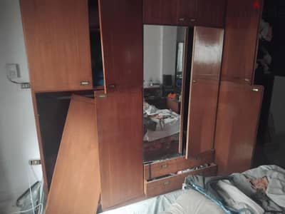 old fully  big bedroom