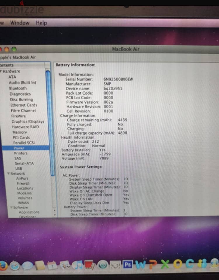MacBook Air 2008 Excellent condition 4