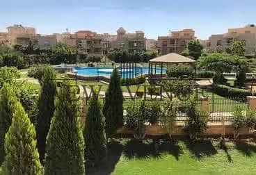 twinhouse in La Rosa compound New cairo very prime location overlooking Green area and water features with best price in market