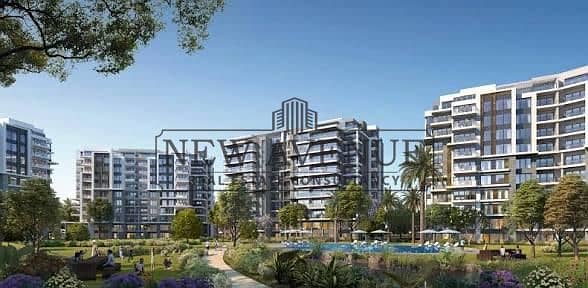 Apartment Prime location overlooking Greenery for sale in Zed west October--Fully finished with AC's