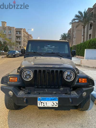 jeep Wrangler موديل 1996 بحالة نادرة