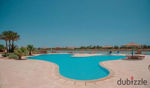 Stunning 2BR chalet with Lagoon View - West Golf, El Gouna