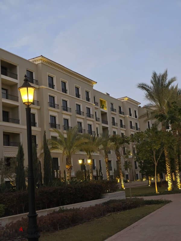 Prime view ready to move fully finished with ac's apartment for sale in village west sheikh zayed