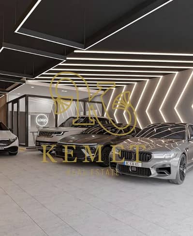 محل ارضي 46 م + 65 اوت SHOWROOM حد ادني ايجار سنوي 3.2 مليون مكتوب بالعقد استلام 3 سنين بحركة سيارات ومشاة مستمرة محور الجزيرة امام PATIO TOWN  التجمع