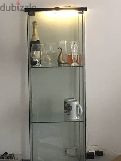 دولاب عرض اي كيا زجاج 3 ارفف