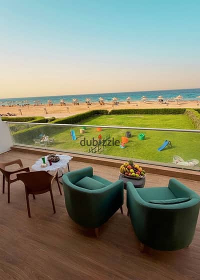 First row of the sea 3 master rooms Malibu Resort Ain Sokhna