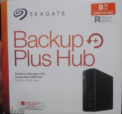 external hard desk Seagate 8TB 100% health