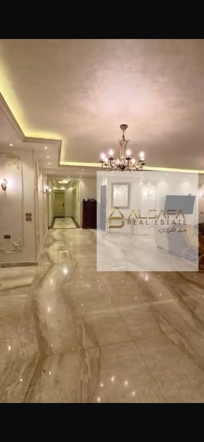 Apartment for sale, ultra-lux finish, 425 meters, immediate delivery in Al-Narges 1 Villas