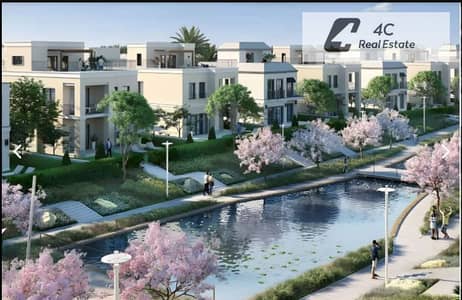 Lowest total price town house corner delivered 9 view landscape installments lowest down payment in belle view emmar masr 6 october el sheikh zayed