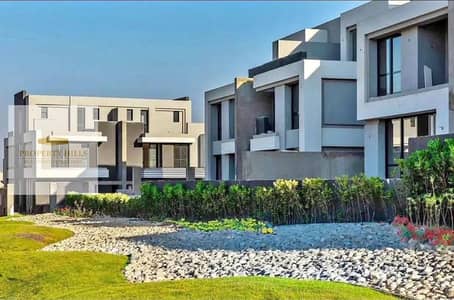 Villa fully finished for sale in Patio Town - Fifth Settlement | Delivery soon, great location