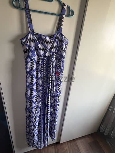 Blue summer dress