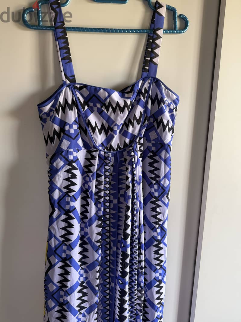 Blue summer dress 2