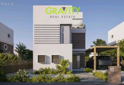 Standalone villa with a 25% discount and installments over 5 years, in front of Craft Zone in Madinaty, minutes from the New Administrative Capital.