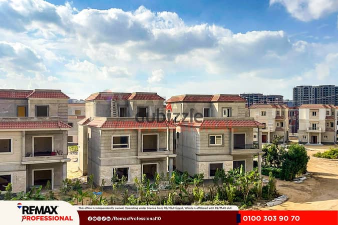 **Full finishing at the lowest price in the market, delivery within 3 months, standalone villa for sale in Smouha