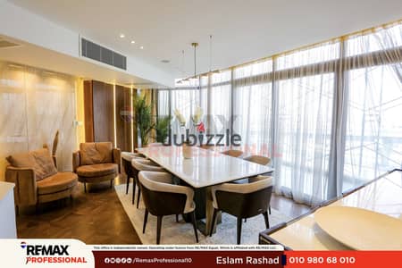 Open views of the plaza Private swimming pool duplex for sale in Skyline Smouha