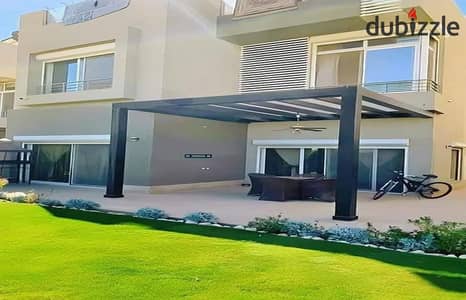 توين هاوس بلوكيشن مميز في ذا كراون بالم هيلز بجوار جولف فيوز و نيو جيزة دقائق من نادي الجزيرة