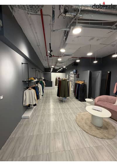 A fully finished and ready-to-operate shop at Avenue Mall in Al-Rehab - First Settlement