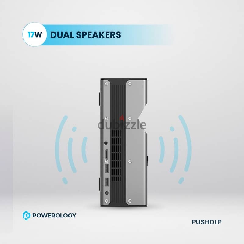 Powerology Ultra Short Throw DLP Projector. 2