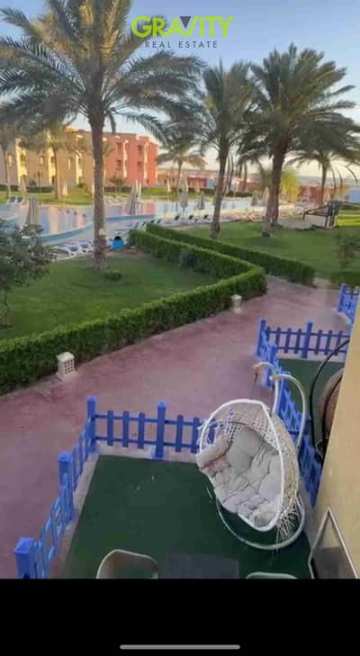 Luxury chalet for sale with a very distinctive sea view, pool, and landscaped garden, fully furnished - Porto South Beach - Ain Sokhna