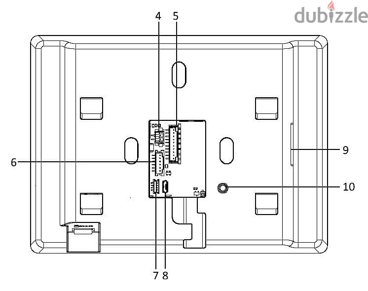 Hikvision DS-KH9310-WTE1 7 Inch Android Screen Intercom Alarm CCTV 2