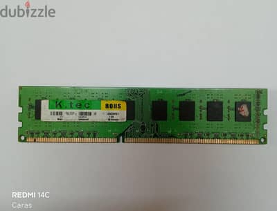 رامات كومبيوتر 2GB DDR3