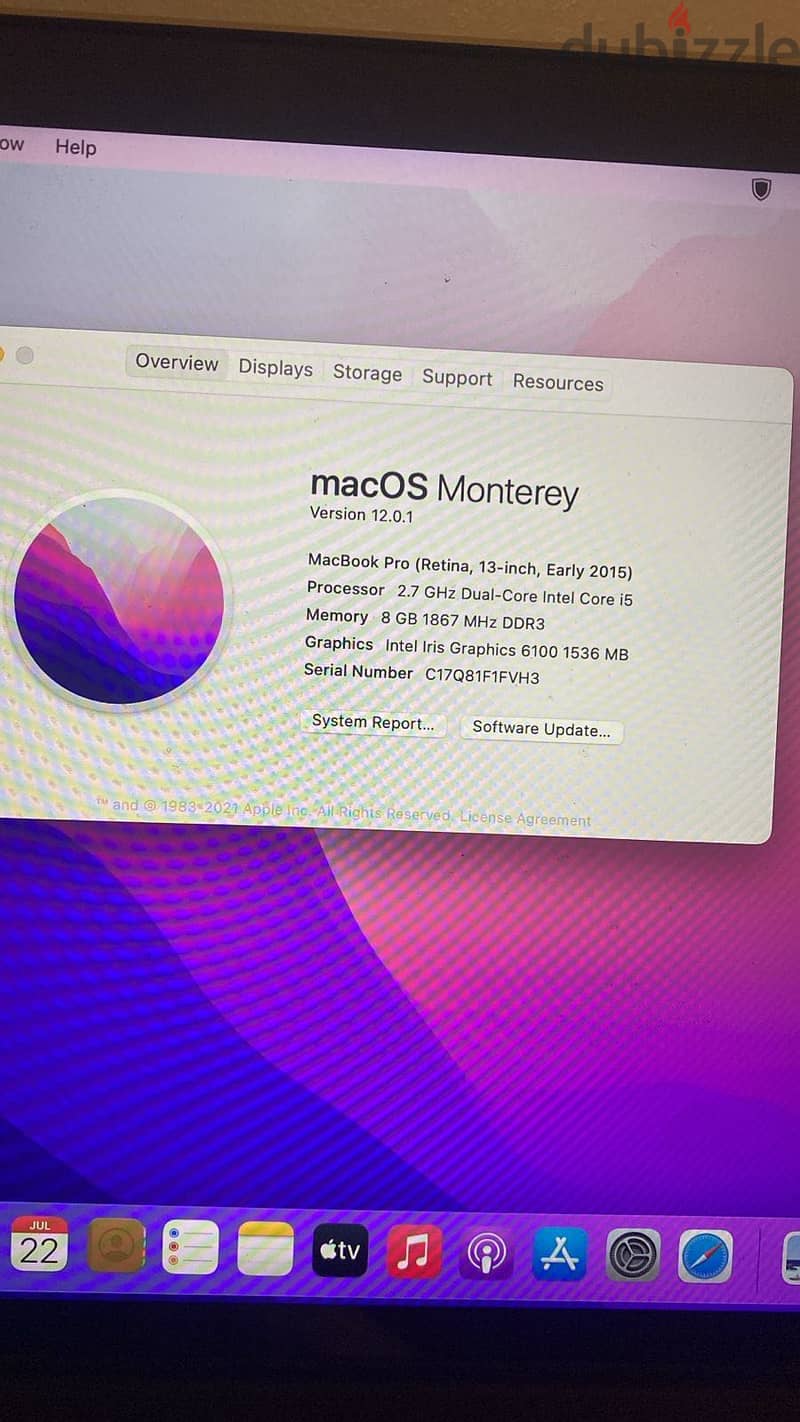 MacBook Pro15 1