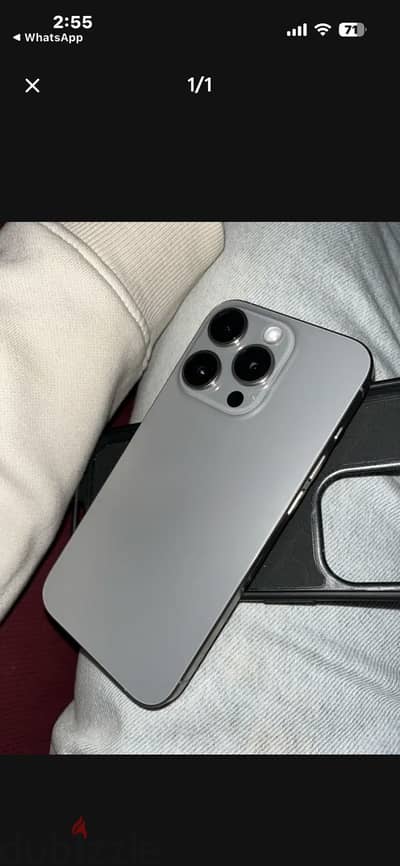 iPhone 15 pro 256 معفي